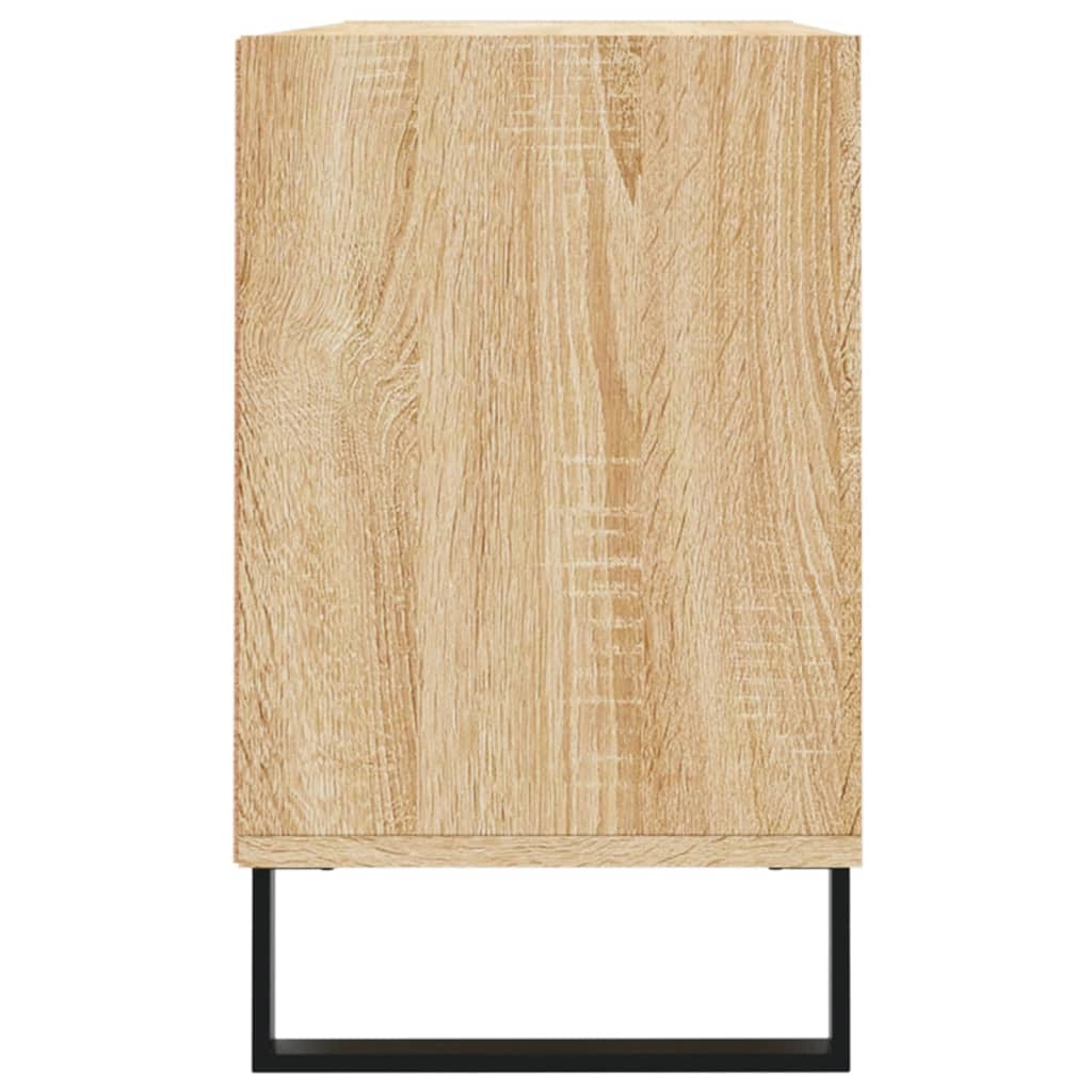 Mobile TV multimediale mensola TV credenza mobile TV sala da pranzo soggiorno camera da letto rovere Sonoma 103,5 x 30 x 50 cm legno ingegnerizzato marrone 02_0027455