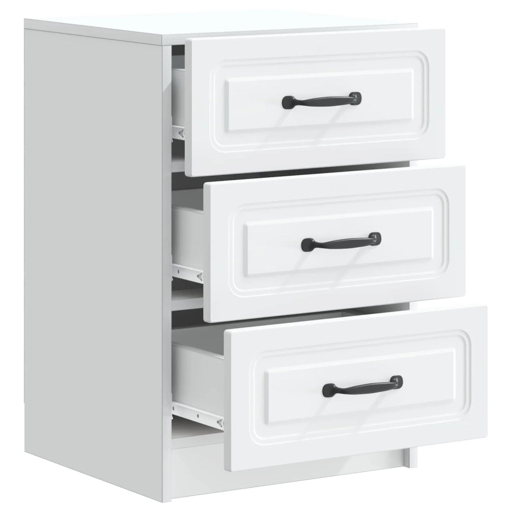 Armadio da Notte Bianco 43 x 41 x 63,5 cm Legno ingegnerizzato 895705
