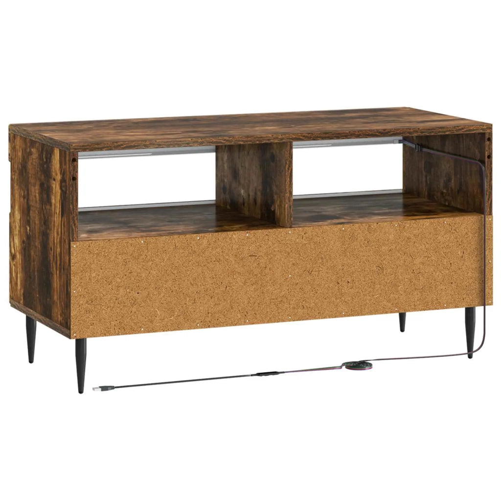 Mobile TV LED Rovere Fumo Legno ingegnerizzato 896560
