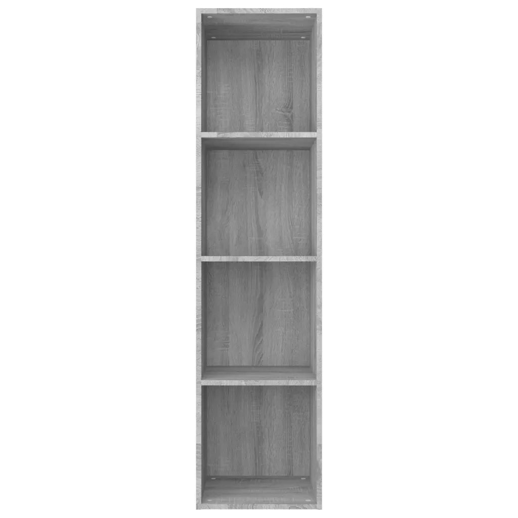 Libreria/Mobile TV Grigio Sonoma 36x30x143 cm Legno Multistrato 815247