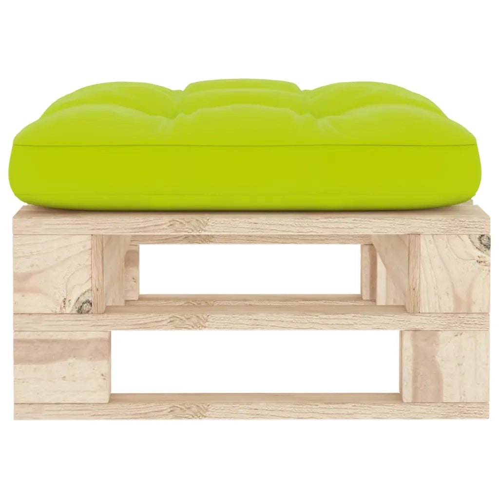 Ottomana da Giardino Pallet in Legno di Pino Impregnatocod mxl 120520