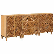 Armadi di Stoccaggio 3 pcs Marrone 60 x 33,5 x 75 cm