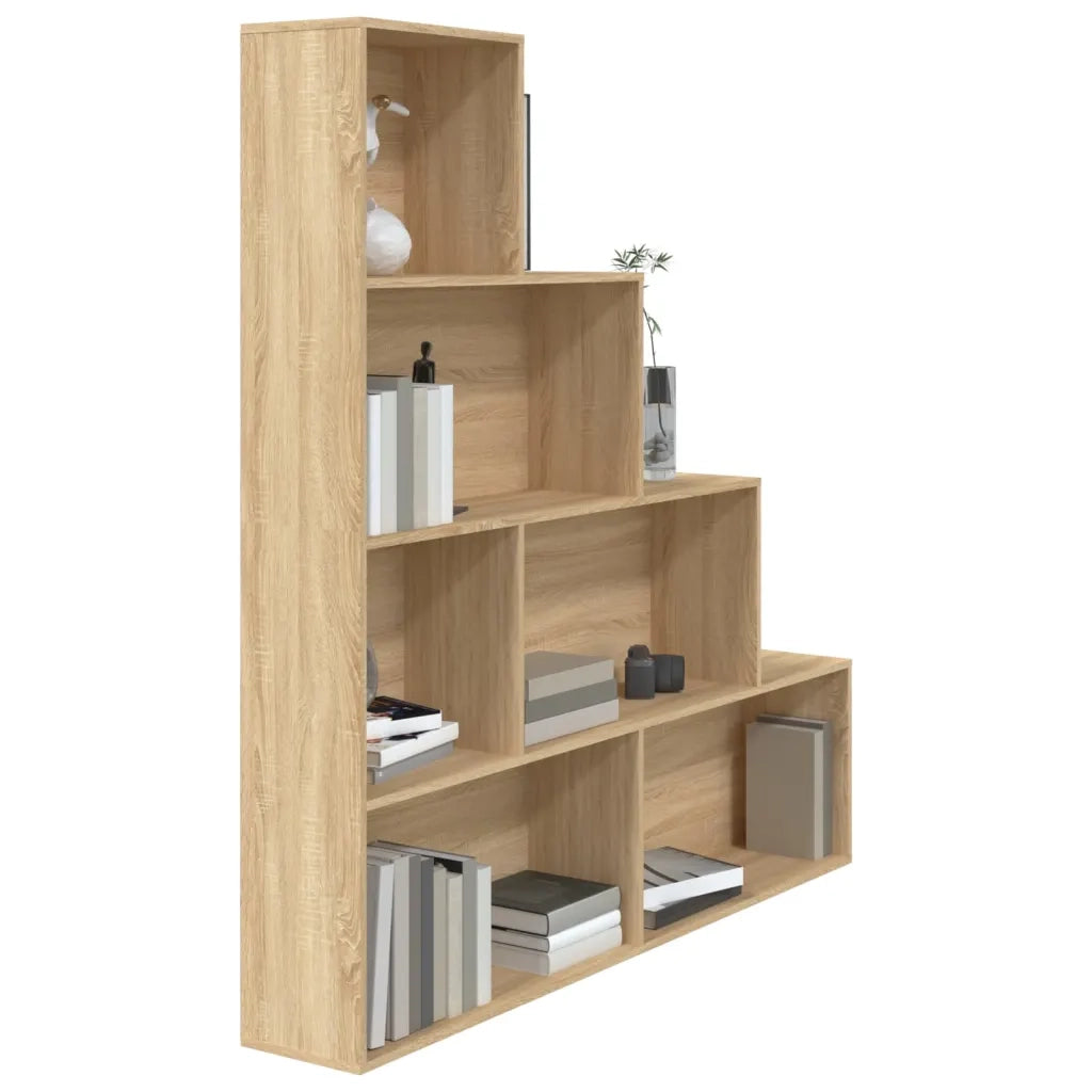Libreria/Divisorio Rovere Sonoma 155x24x160cm Legno Multistrato 800660