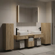 Set di mobili per il bagno 6 pcs Rovere Sonoma 3407137