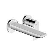 MISCELATORE MONOCOMANDO LAVABO INCASSO A PARETE REBRIS E- Cromo- HANSG- pezzi 1