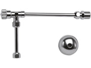 Rubinetto per cassetta cromato 1/2mx3/8f