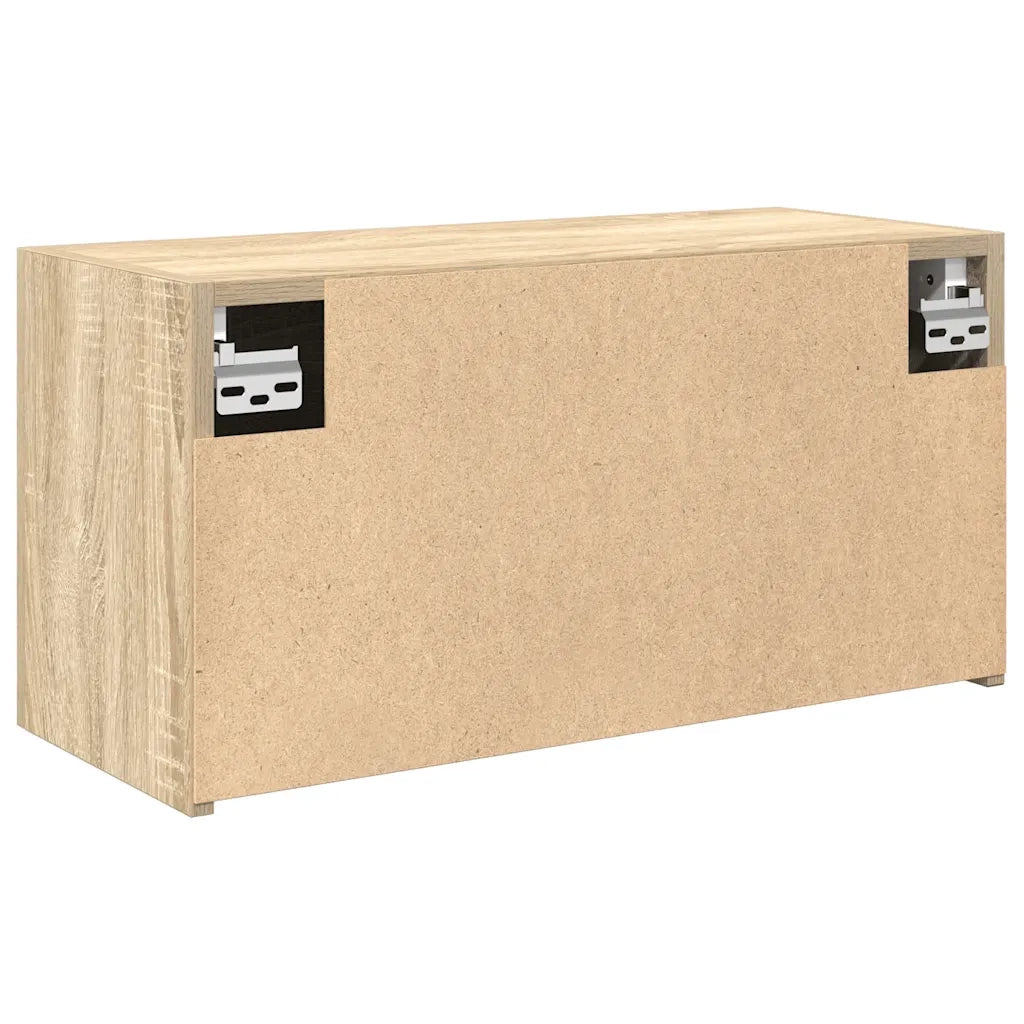 Mobile da Bagno Rovere Sonoma 60x25x30 cm in Legno Multistrato 860060
