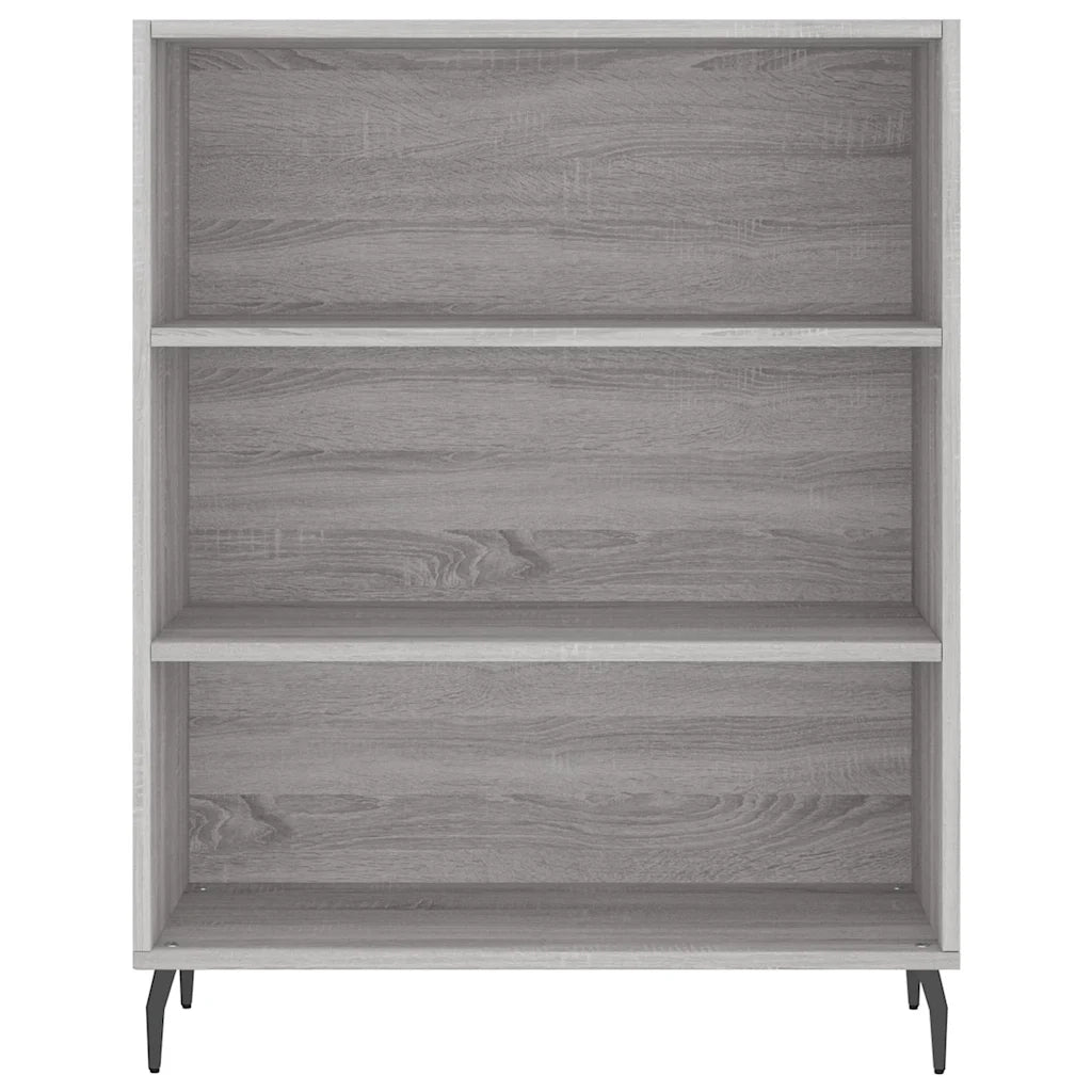Credenza | Madia | Buffet da pranzo | Armadio da pranzo Grigio Sonoma 69,5x34x180 cm in Legno Multistrato