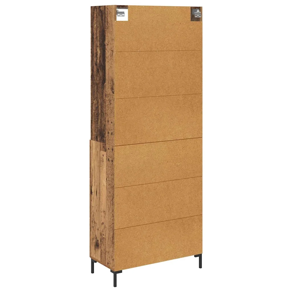 Credenza Legno vecchio 69,5 x 34 x 180 cm Legno multistrato