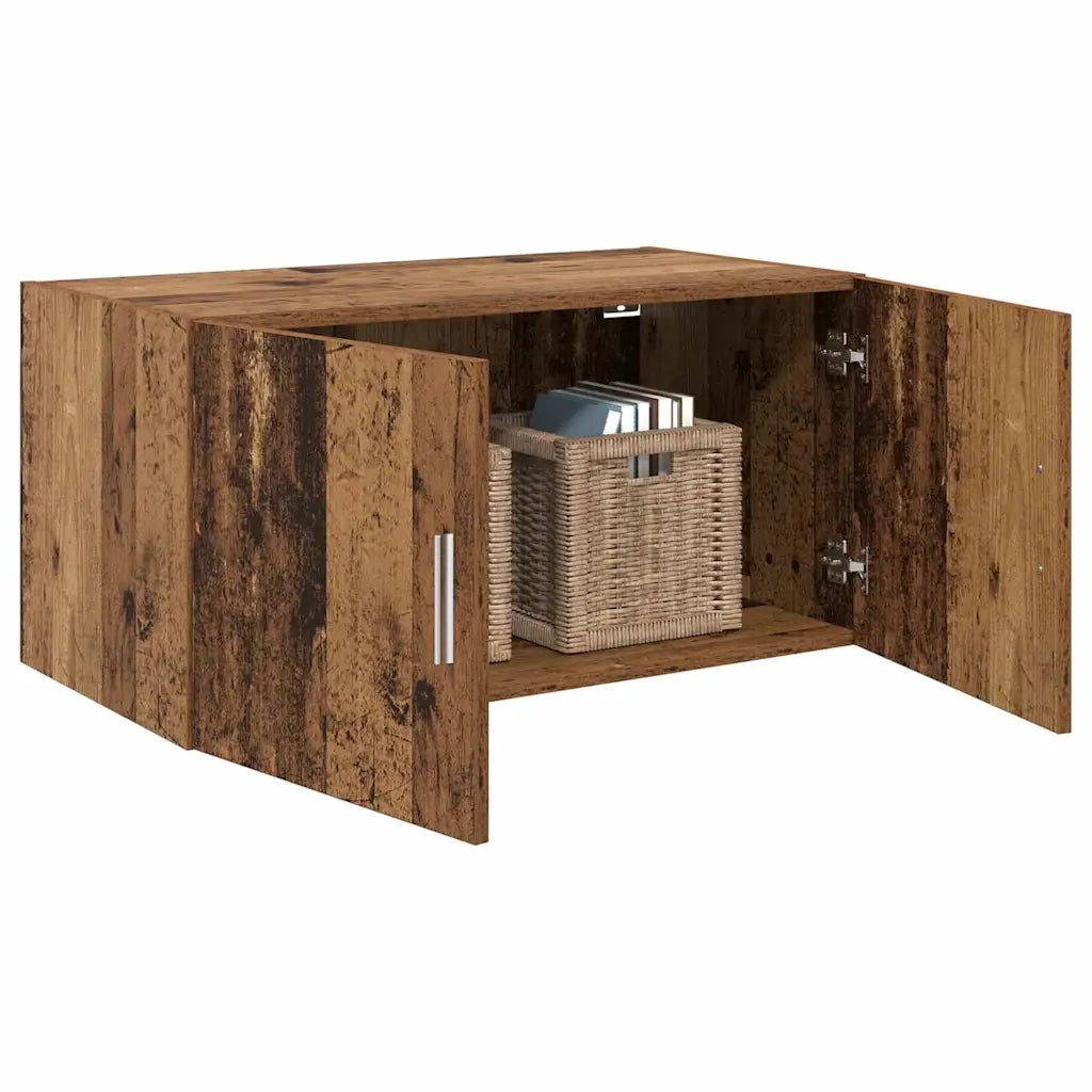 Armadietto a Muro | Mobile a Parete Legno vecchio 80 x 42.5 x 40 cm