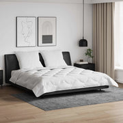 Duvet Estivo con cuscino 3 pcs Bianco Microfibra 3377288