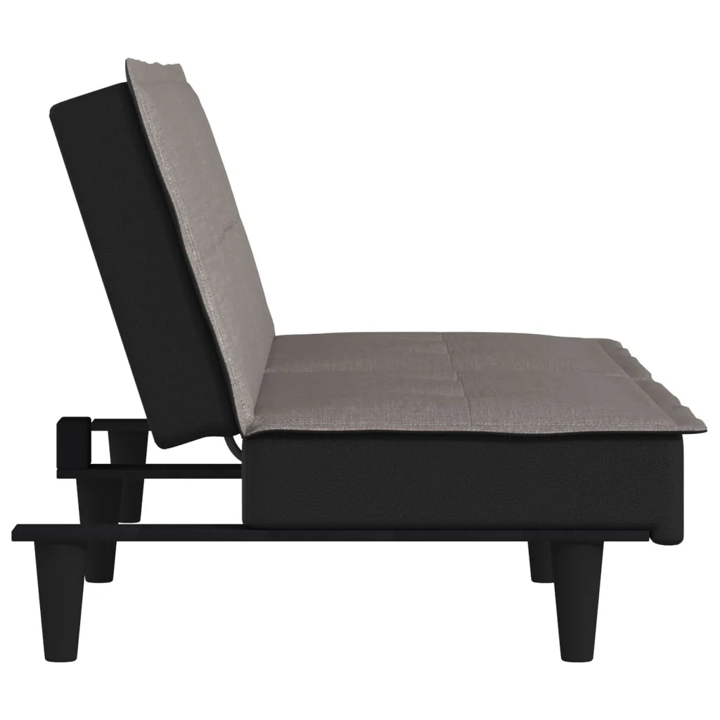 Divano letto-Sofa Letto-Daybed Tortora in Tessuto 741029