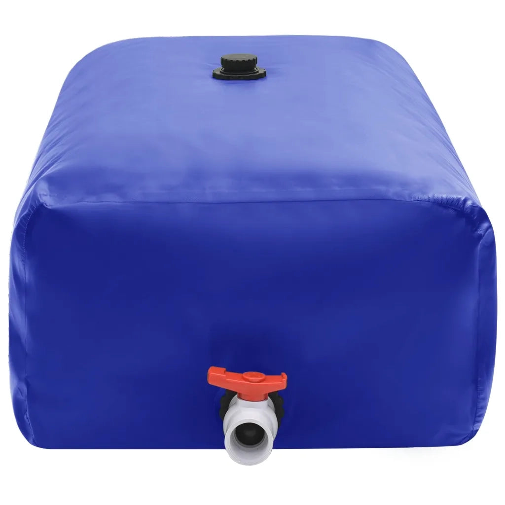 Serbatoio Acqua con Rubinetto Pieghevole 1000 L in PVC CFW3338255