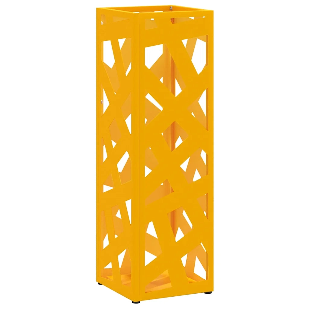 Supporto per Ombrellone Senape 15,5 x 15,5 x 49 cm Metallo 868497