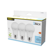 Set 3 lampadine LED Classic 12W E27 calda