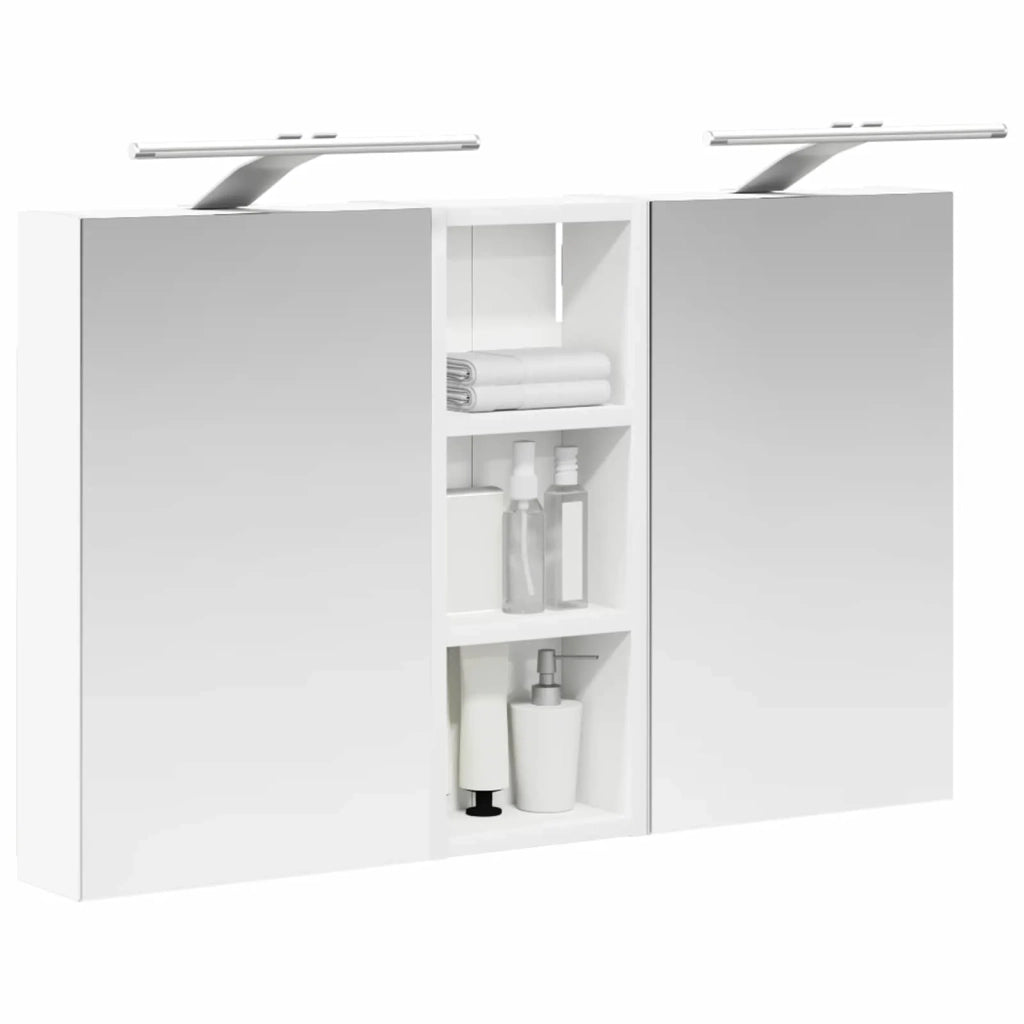 Set di Armadi da Bagno con lo scaffale 3 pcs 80 x 10,5 x 50 cm 3403656