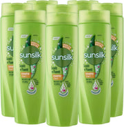 SUNSILK SHAMPOO SET 8 PEZZI 250 ML 2IN1 SCIOLTI E FLUENTI CON BIOTINA