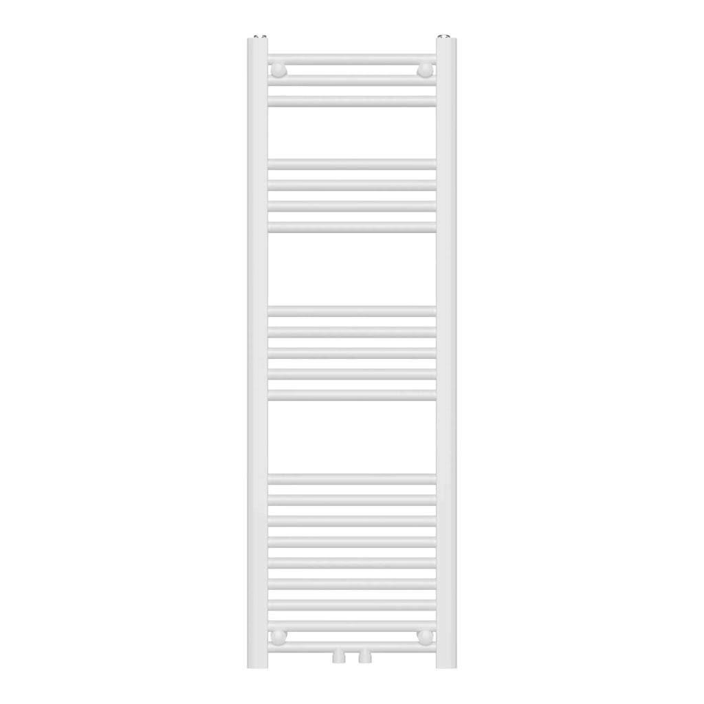 Radiatore scaldasalviette da bagno acciaio 120 x 40 cm bianco 03_0010413