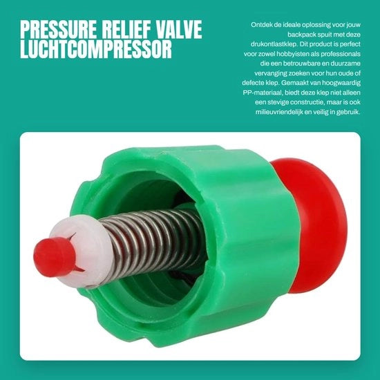 Regolatore di pressione per zaino da 3L/5L/8L - Materiale PP - Duraturo - Sicuro - Facile da installare - Regolatore di pressione