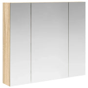 Mobiletto per specchio da Bagno | Armadio da bagno Rovere Sonoma 80 x 14.5 x 70 cm