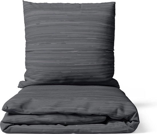 Set di lenzuola 135 x 200 cm, cotone, per l'intero anno, set di lenzuola, grigio sbiadito premium