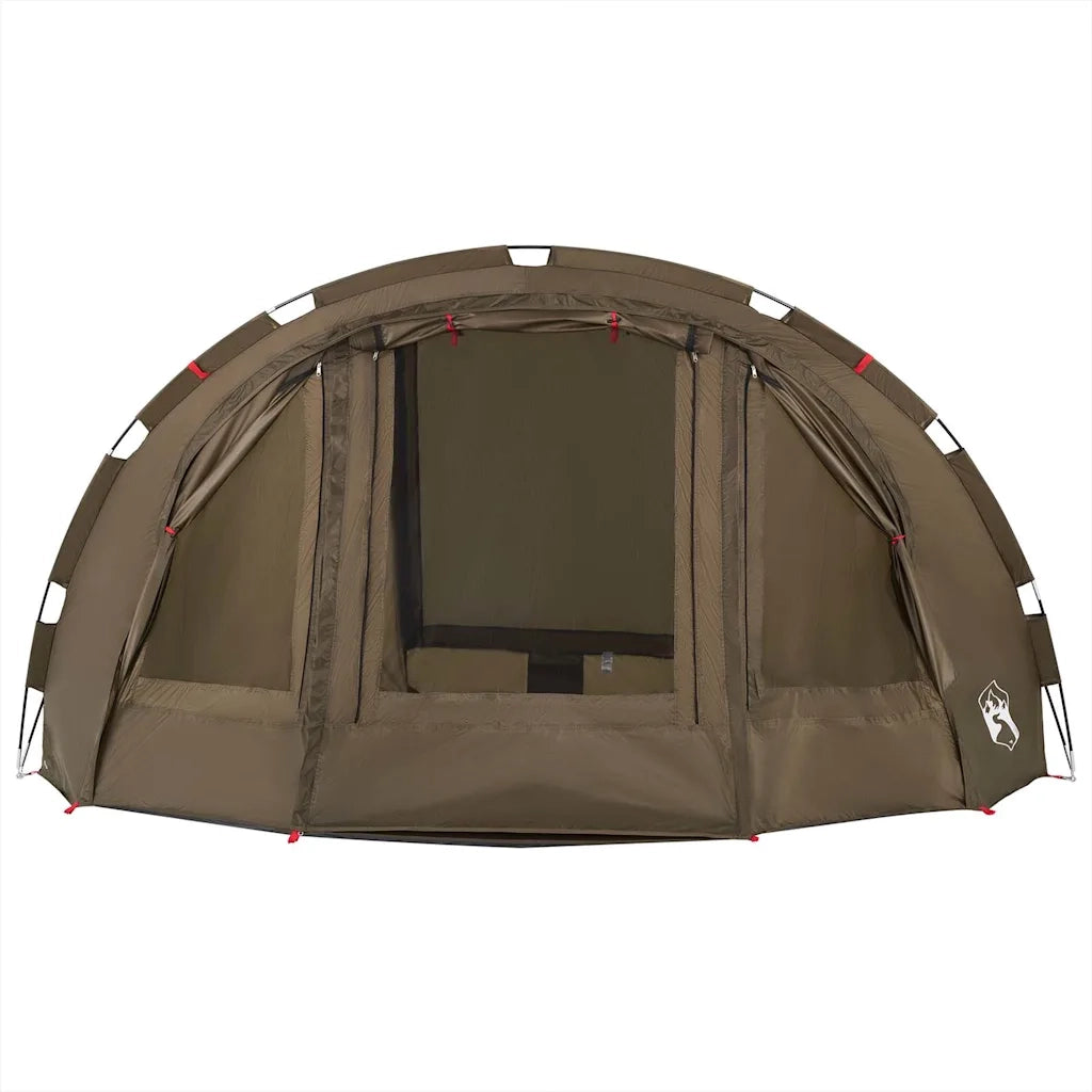 vidaXL Tenda da Pesca per 4 Persone Verde Oliva Impermeabile