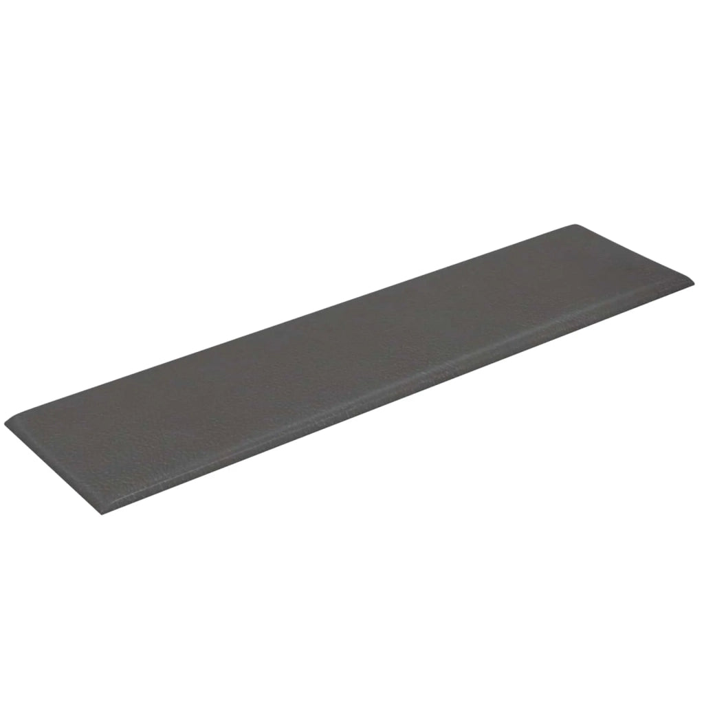 Testiera da Parete 12 pcs Grigio 60 x 15 cm Tessuto 42020535