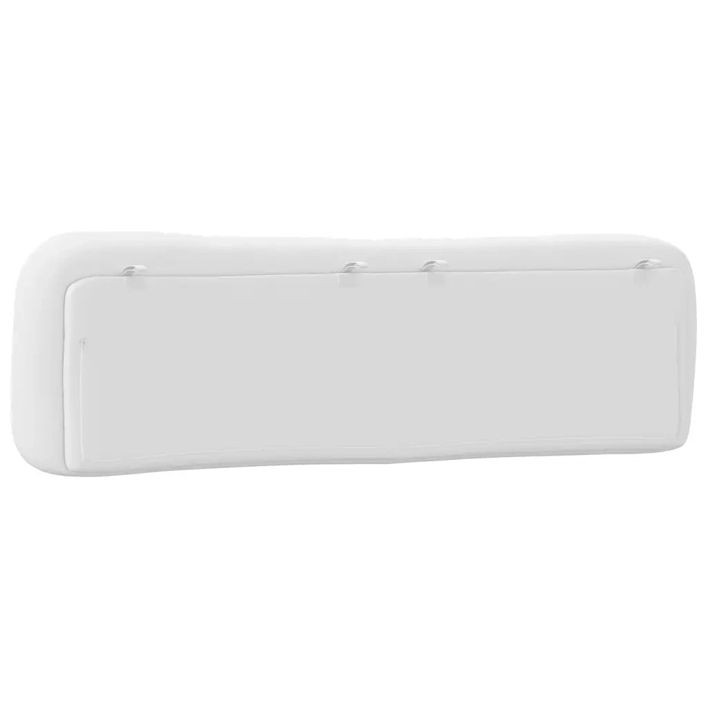 Cuscino Testiera Hvar Bianco 180 cm in Similpelle CFW6086427