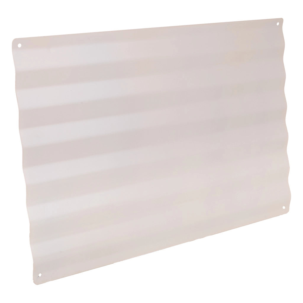 Targa in metallo rossa 40x59x1h