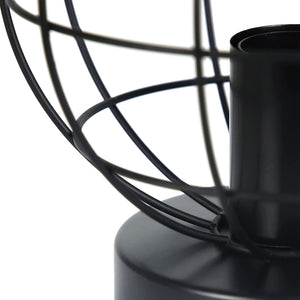 ZMH Lampada da soffitto metallo nero stile industriale retrò attacco E27 per corridoio cucina camera da letto soggiorno