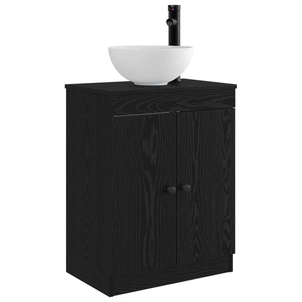 Mobile da bagno con lavabo Nero 54 x 35 x 83 cm 890115