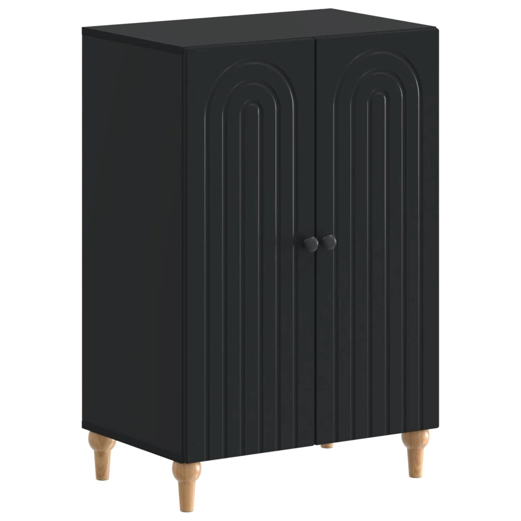 Mobile per scarpe ALKMAAR 59,5 x 39,5 x 90 cm Nero 896206
