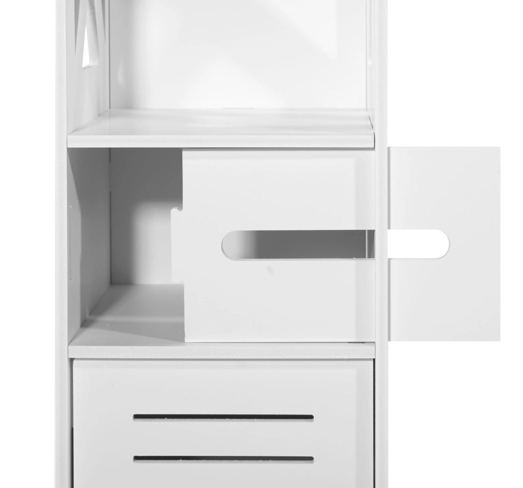 Colonna portaoggetti da bagno VALORA 80 cm - Soluzione versatile per riporre gli oggetti CODICE 15206