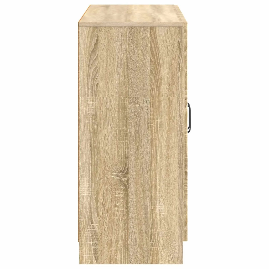 Credenza Rovere Sonoma 89 x 34,5 x 77 cm Legno ingegnerizzato
