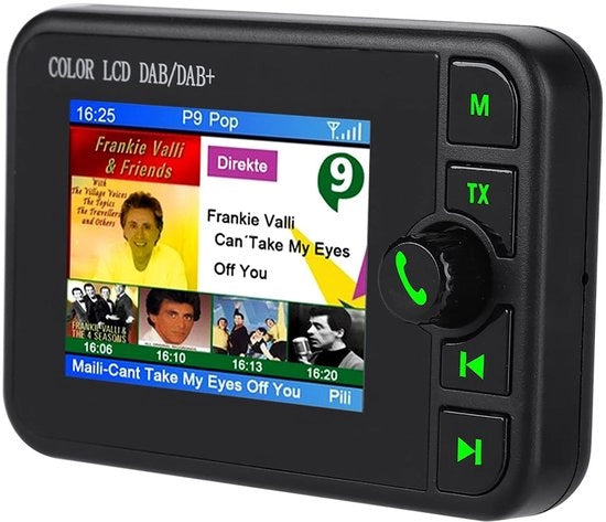Autoradio con Bluetooth - Autoradio con schermo - Radio DAB/FM - Display LCD a 2,4 pollici - Antenna attiva - Ampia fascia di frequenza - Radio digitale