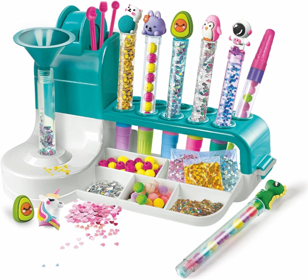 Laboratorio delle Penne - Kit Creativo per Realizzare Penne Colorate e Personalizzabili, Gioco per Bambini 6 Anni, Made