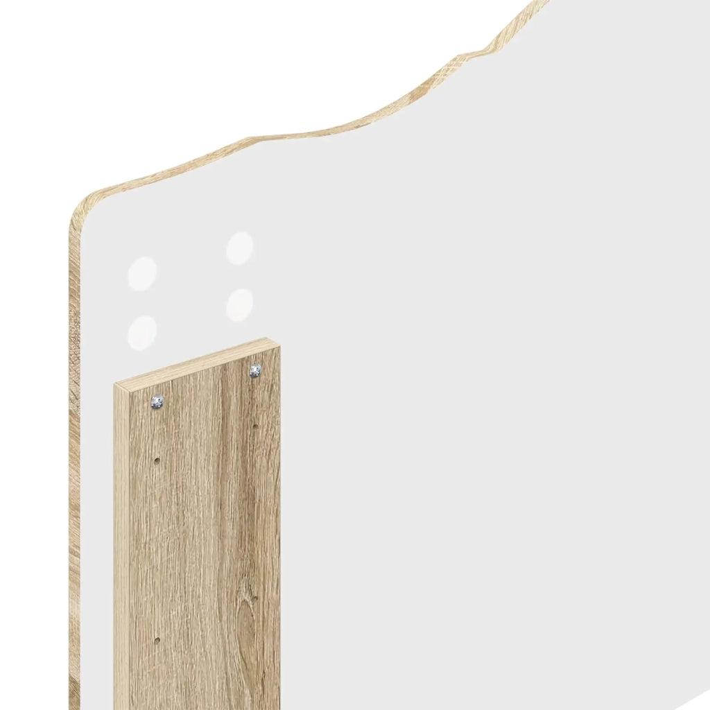 Testiera-Testata-Testiera Decorativa Rovere Sonoma 90 cm Legno multistrato 790534