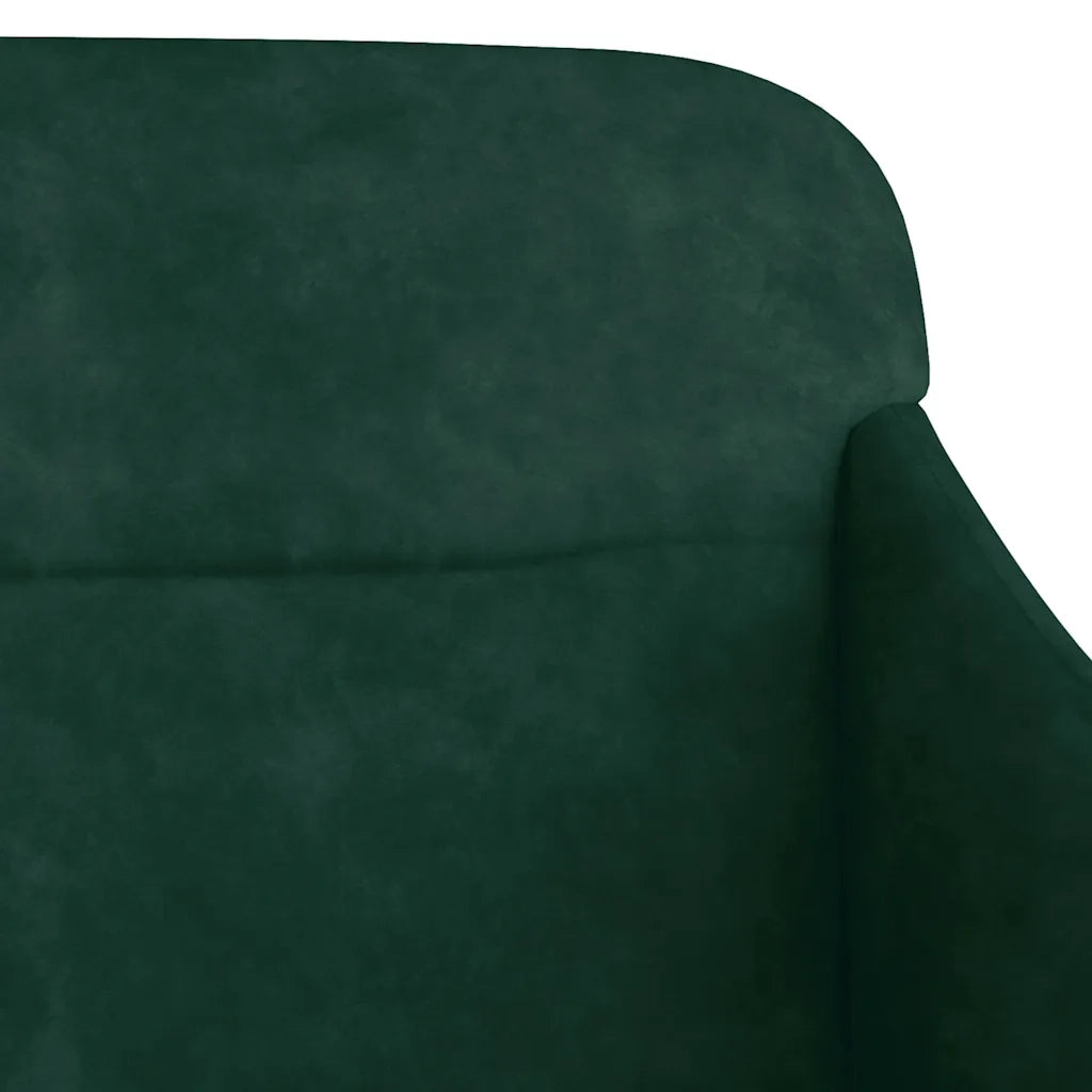 Panca Verde Scuro 110x76x80 cm in Velluto CFW8419484