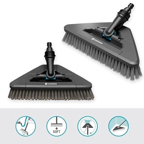 Gardena 18812-20 ugello atomizzatore per pistola ad acqua da giardino Ugello a spruzzo d'acqua da giardino Nero, Grigio