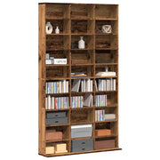 Mobile Porta CD Legno Antico 102x23x177,5 cm Legno Multistrato 855998
