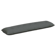 Cuscino per Schiena | Cuscino dorsale Grigio scuro 200 x 19 x 50 cm Tessuto