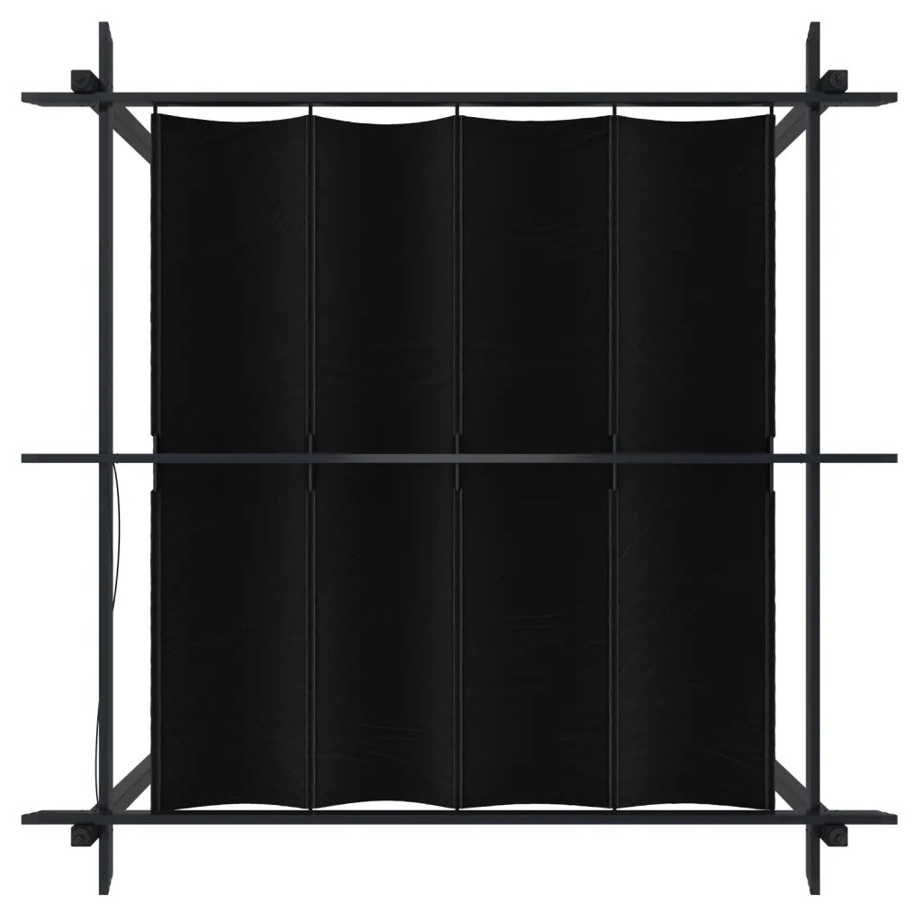 Pergola da Giardino con Tetto Retrattile 3x3 m Antracite