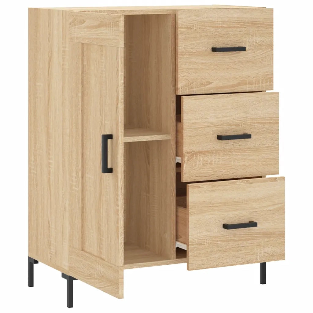 Credenza | Madia | Buffet da pranzo | Armadio da pranzo Rovere Sonoma 69,5x34x90 cm in Legno Multistrato