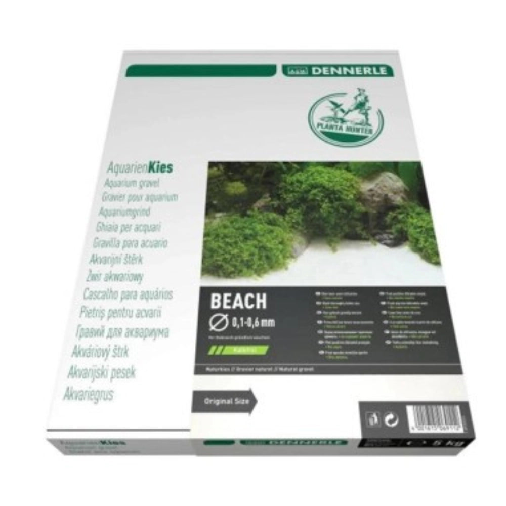 Dennerle PlantaHunter Beach 0,1-0,6mm 5kg - ghiaia naturale