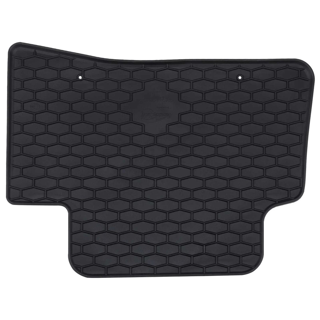 Tappetino per Auto 4 pz Nero Gomma CFW4552734