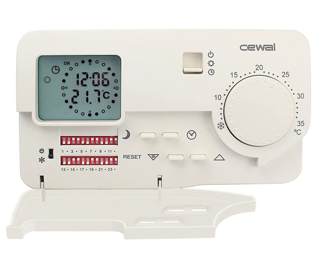 CRONOTERMOSTATO ELETTROMECCANICO DIGITALE GIORNALIERO MODELLO LIFE 24 H   CEWAL SPA