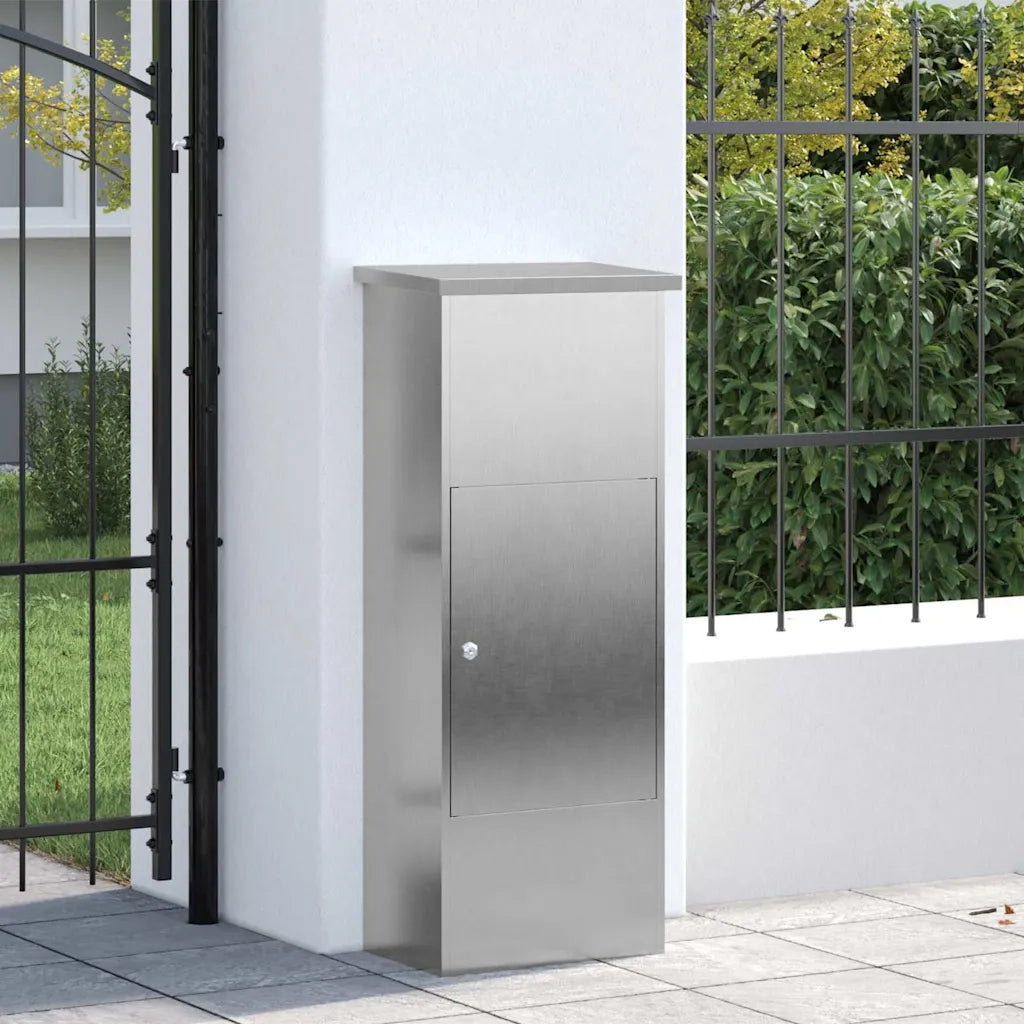 Cassetta per pacchi con porta Argento 44,5 x 29 x 110,5 cm CFW5903131