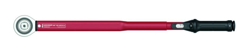 Gedore RED R78900400 Chiave dinamometrica 3-4'' 80-400 Nm Lunghezza 685 mm colore Nero Rosso Grigio