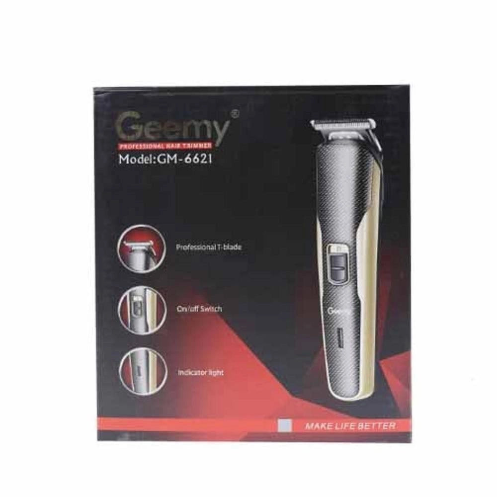 Trade Shop - Rasoio Tagliacapelli Batteria Professionale Ricaricabile Elettrico Geemy Gm-6621 -
