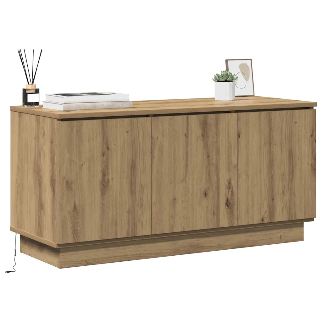 Mobile TV Rovere artigianale 100 x 38 x 49 cm Legno multistrato 869673